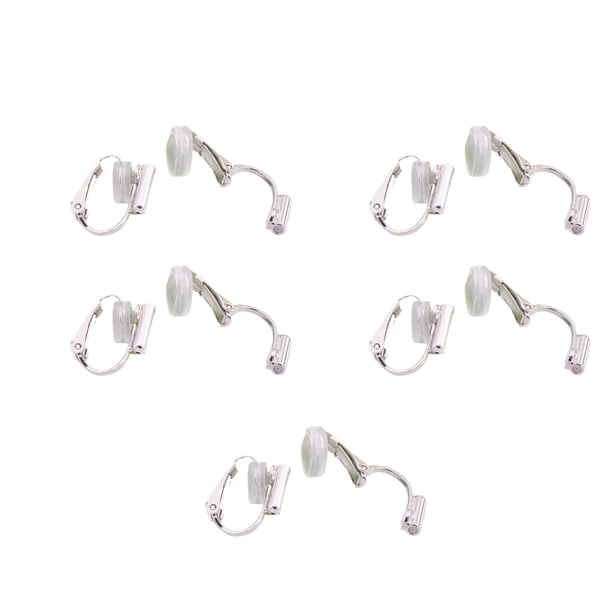 Guardurnaity Convertidores de Clip para oreja, accesorios para pendientes, hechos a mano, bricolaje, con almohadillas de plástico de bucle, Ropa, zapatos y accesorios Miscelánea Tipo11