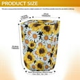 thumbnail image 4 of Yuyamidu Sunflower Daisy Electric Tongue Jack Head Cover 300D Polyester Electric Tongue Jack Cover, Waterproof Trailer RV Electric Tongue Cover Accessories, 4 of 7