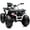 White, variant on Hikiddo 24V Kids ATV 4 Wheeler, 2-Seater Powered Ride on ATV Toy for Big Kids w/ Bluetooth, 400W Motor - White