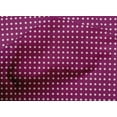 thumbnail image 5 of oneOone Cotton Poplin Dark Magenta Fabric Polka Dress Material Fabric Print Fabric By The Yard 42 Inch Wide, 5 of 6