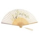 thumbnail image 2 of Fan Ventilador Plegable Portátil para Baile Fiestas de Jardín Banquete de Boda Mujeres Soledad HandHeld ventiladores plegables, 2 of 6
