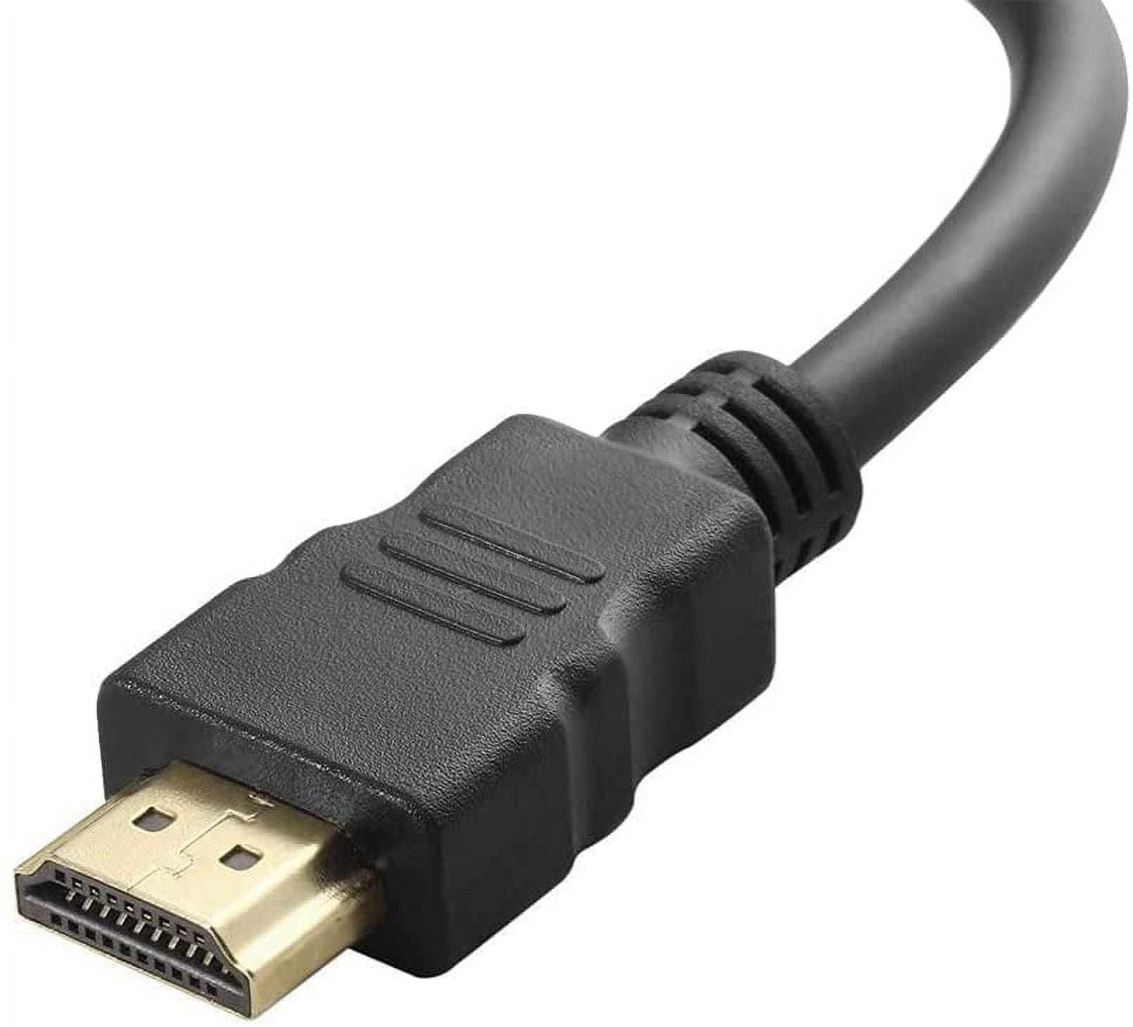HDMI to VGA Adapter,Gold Plated HDMI to VGA Adapter Converter with Full HD 1080P,External Video Card Multi-Monitor Adapter for Desktop,Monitor,Projector  Black