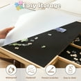 thumbnail image 6 of 1500 Piece Rotating Puzzle Board with Drawers and Cover, Portable Wooden Puzzle Table for Adults Portable,Lazy Spinning Puzzle Boards Birthday Gift for mom, 6 of 10