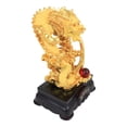 thumbnail image 4 of Chinese Golden Dragon Statue, 4 of 4