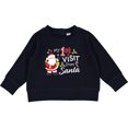 thumbnail image 2 of Inktastic My First Visit from Santa Baby Sweatshirt, 2 of 4