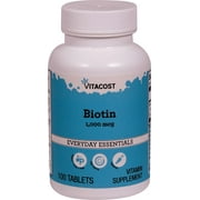 Biotin -- 1000 Mcg100 Tablets