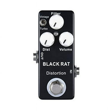 SIEYIO Mini Distortion Guitar Pedal with True Bypass Classical and T Rat Distortion Mini Size Guitar Effect Pedal