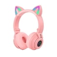 thumbnail image 2 of Audífonos Bluetooth para niños YUSONIC, inalámbricos con orejas de gato, 2 of 3