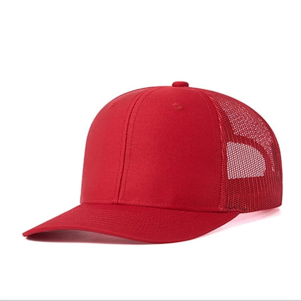 2026 Mesh Blank Solid Colour Sunshade Mesh Cap for Women, Summer