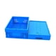 thumbnail image 2 of Contenedor de almacenamiento plegable, cesta plegable, contenedor de caja de frutas y verduras, para cocina, tienda de comestibles, compras al aire 60x40x19cm, 2 of 8