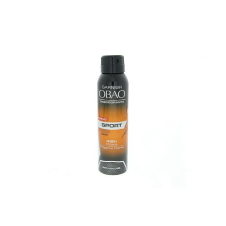 Obao Mens Sport Deodorant Spray 150ml - Desodorante Aerosol de Deporte para Hombre (Pack of 2)