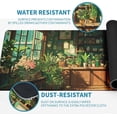 thumbnail image 6 of Green Plant Mouse Pad Desk Mat XL Extended Large Gaming Desk Pad Mousepad, Fresh Leaves Bookshelf Computer Laptop Keyboard and Mouse Mat, Desktop Protector Mat for Office and Home 31.5x11.8 in, 6 of 6