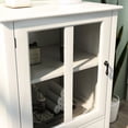 thumbnail image 3 of White MDF Unit - Display Collections - Living Room Accent Furniture - Passed Quality Test, 3 of 5