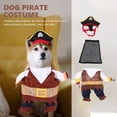 thumbnail image 1 of CTIRCHIU Pet 1 Set Dog Pirate Costume For Stage Performances M, 1 of 8
