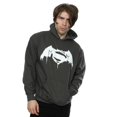 thumbnail image 1 of DC Comics Mens Batman v Superman Beaten Logo Hoodie, 1 of 5
