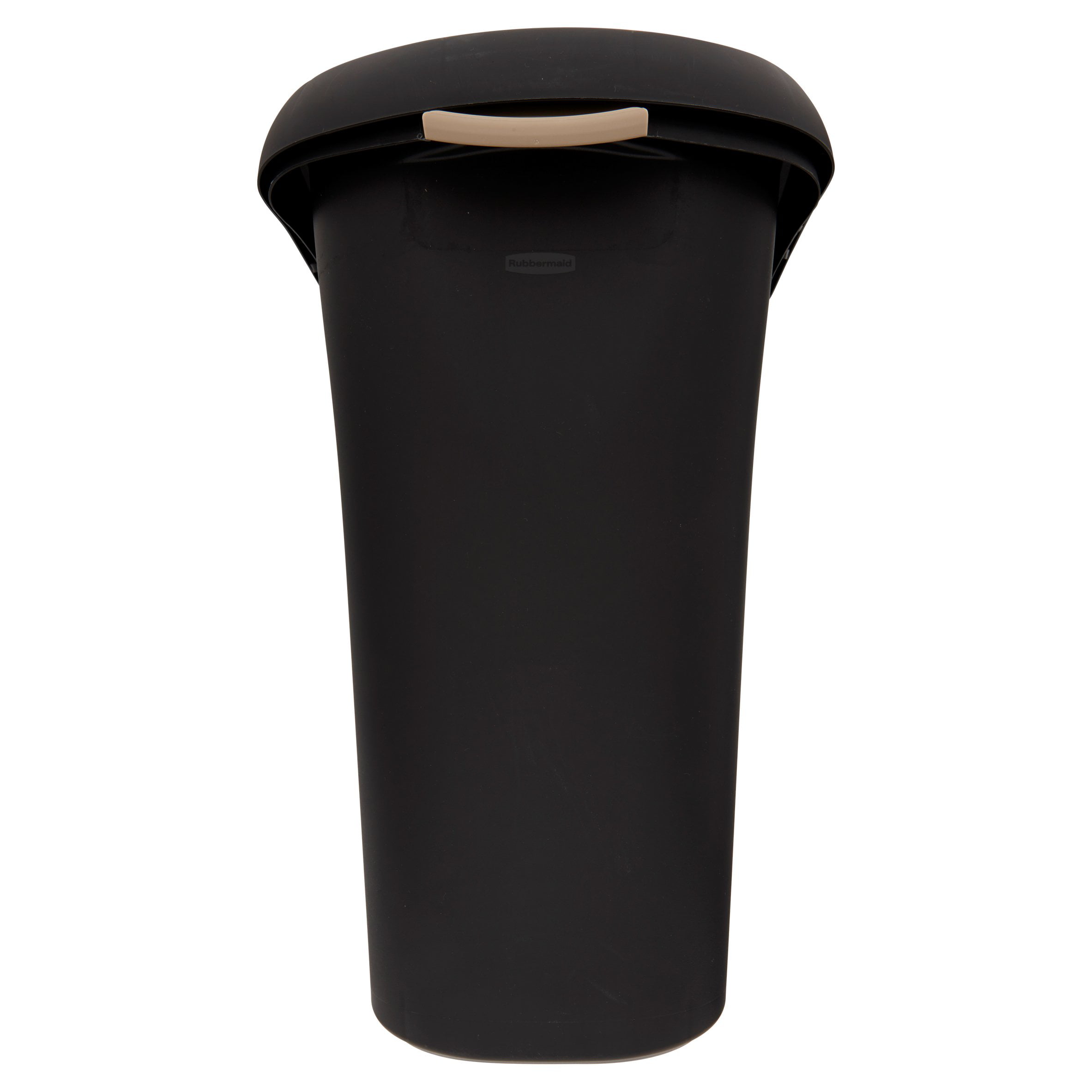 Rubbermaid® Deskside Plastic Rectangular Trash Can, 8 gal, Black  (RCP295600BK)