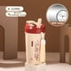 thumbnail image 1 of 304 Stainless Steel Straw Water Cup With Carry Rope, Travel Mug Spill Proof with Lid - Coffee Cups for Keep Hot/Ice Coffee, Tea and Beer, 1 of 8