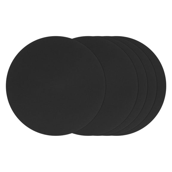 30 Pcs Sanding Discs 6 Inch 400 Grit Hook and Loop Random Orbital Sandpaper Suitable for Metal Wood Furniture DIY Grinding and Polishing, Black
