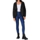 thumbnail image 2 of Inspire Chic Abrigos de Lluvia para Mujeres Impermeables con Capucha Chaquetas Ligeras de Lluvia Rompevientos Abrigo con Bolsillos para Exterior XL Negro, 2 of 6