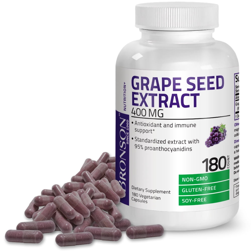 Grape Seed Extract 400 mg Antioxidant & Immune Support 95