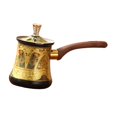 thumbnail image 4 of Cafetera turca con tapa para estufas de gas, multifuncional, para preparar té 350 ml, 4 of 9