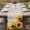 Yellow Gray, variant on Table Runner 60 Inches Long for Kitchen Dining, Spring Sunflowers Dresser Scarf Farmhouse, Dining Table Decorations for Wedding/Parties, Yellow White Plaid Farmhouse Rustic 13 x 60 In