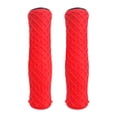 thumbnail image 4 of 2Pcs Grips Handle Bar Grips Shock Resistance Comfortable Handlebar Grips Bike Grips for BMX, Foldable , Road Bikes, Red, 4 of 8
