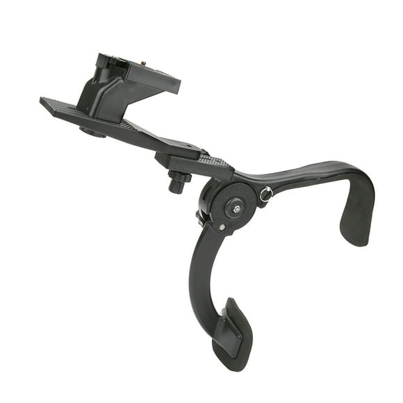 Camera Mount, Firmly Attach 6KG Load Bearing Black Comfortable Support Eliminate Stress DSLR Camera Shoulder Mount for Outdoor Use