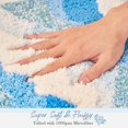 thumbnail image 4 of Alfombra de baño DyeFury Blue Ocean Wave, antideslizante, lavable, 31 x 21 cm, 4 of 5