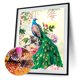 thumbnail image 1 of Cuadros Decorativos DIY diamante pintura flor pavo real punto de cruz bordado mosaico artesanal Sywqhk Nuevos Originales, 1 of 1