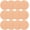 skin color, variant on 12 count Round Makeup Sponges for Foundation - Women Make Up Sponges Pad for , Sponge for Concealer - Wet and Dry Use