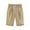 Khaki, variant on ZACPNCV Girls Casual Bermuda Shorts Kids Knee Length High Waisted Summer Shorts Comfy Drawstring Short Pants with Pockets Black 11-12 Years