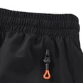 thumbnail image 3 of Yaoyar Mens Athletic Running Shorts 9" Lightweight Quick Dry Drawstring Mesh Gym Shorts with Zipper Pockets, 3 of 8