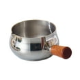 thumbnail image 3 of Taza de acero inoxidable para salsa, condimentos, aderezo pequeño, taza medidora Plata, 3 of 9