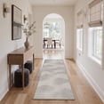 thumbnail image 5 of KUETH 2x3 Machine Washable Minimalist Accent Rug, Soft Low Pile Non Slip Backing Rug, Soft Greige Rug for Entryway Bedroom Kitchen, 5 of 5