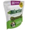 Minties Teeth Cleaner Dental Dog Treats Tiny/Small, 80 Count