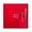 - [Rouge], variante sur Cahier de Réunion, Cahier de Bureau d'Affaires, Papier Épaissi pour une Écriture Fluide, Pages Intérieures au Format Étui, Reliure Durable, 9,1 Pouces x 9,1 Pouces, QFL