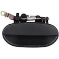 thumbnail image 2 of CCIYU Door Handle Exterior Rear Passenger Side Replacement fit for 1995-1997 for Hyundai Accent 8366022000CA Black, 2 of 3