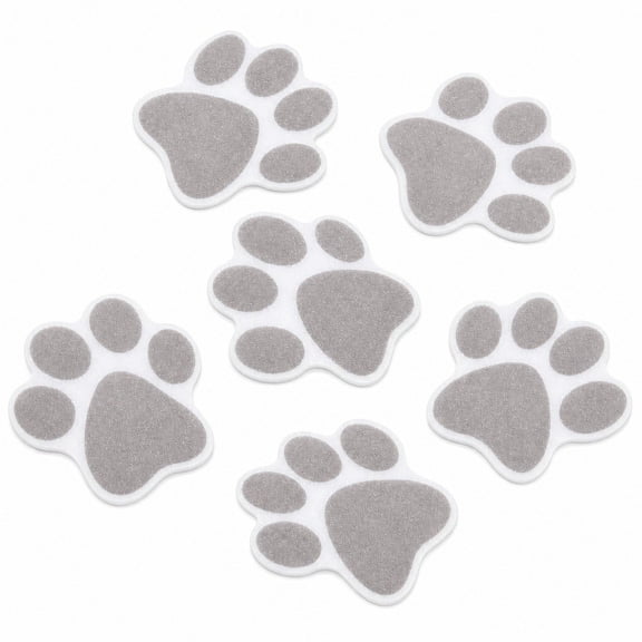 BlinkLLX 20 Pcs Paw Shaped Non-Slip Bath Appliques Stickers