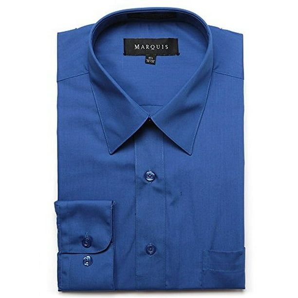 Marquis Marquis Signature Men's Basic Royal Blue Convertible Cuff