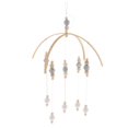 thumbnail image 2 of Baby Rattle Wooden Beads Crib Toy Wind Chimes Bell Nordic Style, 2 of 8