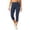 *Navy, variant on VBVC Women's High Waisted Capri Leggings , Ladies' Tummy Control Yoga Pants , Summer Stretchy Slim Crop Trousers For Women,Navy,S-2XL