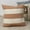 Rust/Ivory, variant on Ox Bay Irving 24" x 24" Blue/Ivory Striped Linen and Cotton Adult Decorative Throw Pillow