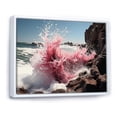 thumbnail image 2 of Designart "Coastal Seashore Charm II" Landscapes Floater Framed Canvas Print, 2 of 7
