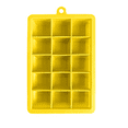 thumbnail image 1 of Ice Cube Trays - Ice Cube Mold Square Shape Ice Tray Fruit Ice Cube Ice Cream Maker Kitchen, 1 of 5