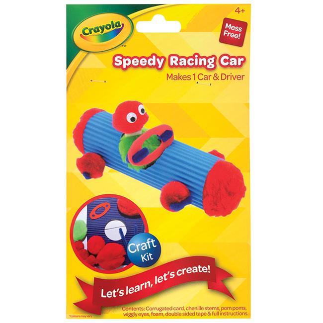 Dixon Ticonderoga PACAC1000143CRA Crayola Racing Car Kit
