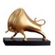 thumbnail image 4 of Escultura de toro, decoración del hogar, decoración de mesa, regalo de cumpleaños, arte decorativo, estatuilla de ganado Animal de buey, estatua, 4 of 9