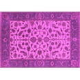 thumbnail image 1 of Ahgly Company Indoor Rectangle Oriental Pink Traditional Area Rugs, 2' x 5', 1 of 4
