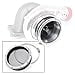 thumbnail image 3 of Turbo Inlet Grill Protector Guard, 4" ID, Silver, 3 of 4