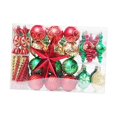 thumbnail image 2 of Decoración de Árbol de Navidad 88 Piezas BLESIY Adornos colgantes Rojo Verde, 2 of 8